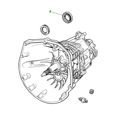 OIL SEAL REAR  AEU4006